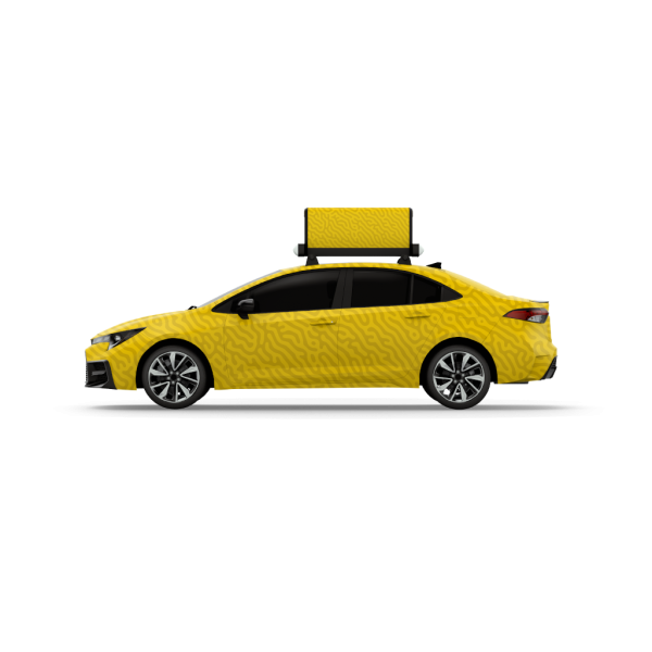 TaxiDoor e UberDoor: Propaganda de Táxi e Uber - Mídia OOH